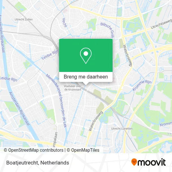 Boatjeutrecht kaart