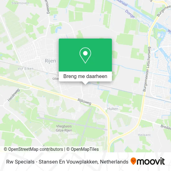 Rw Specials - Stansen En Vouwplakken kaart