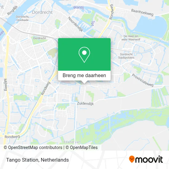 Tango Station kaart