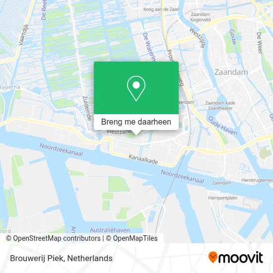 Brouwerij Piek kaart