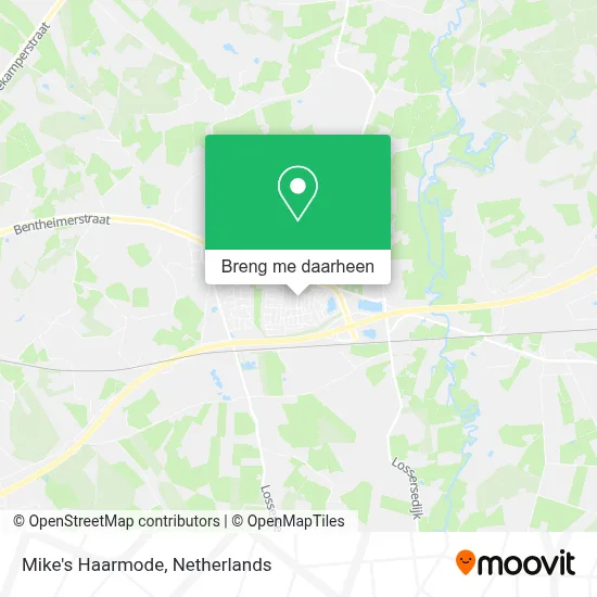 Mike's Haarmode kaart