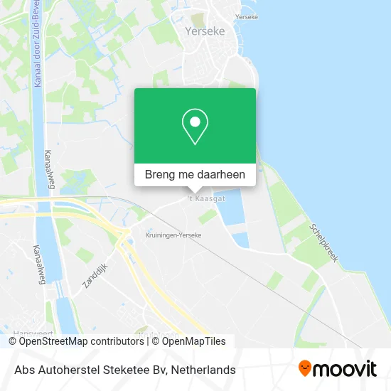 Abs Autoherstel Steketee Bv kaart