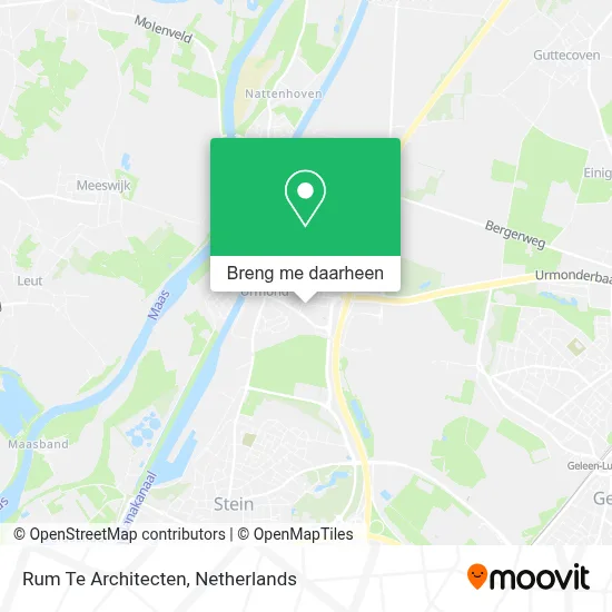 Rum Te Architecten kaart