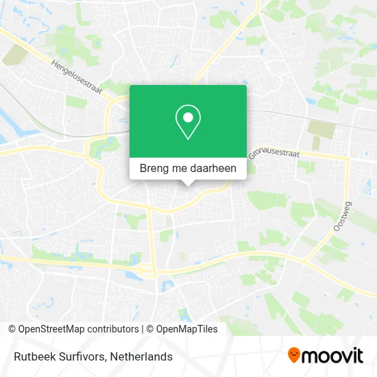 Rutbeek Surfivors kaart