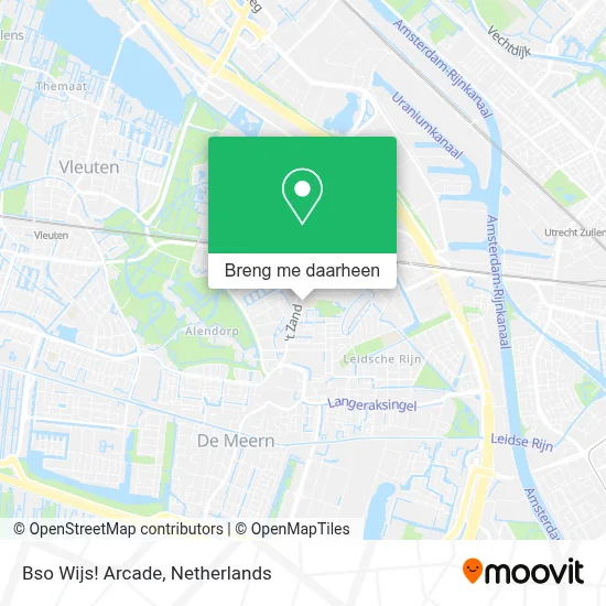 Bso Wijs! Arcade kaart