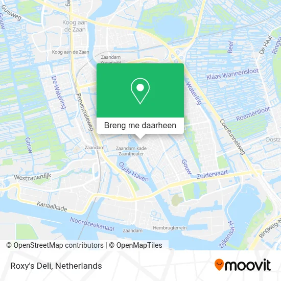 Roxy's Deli kaart