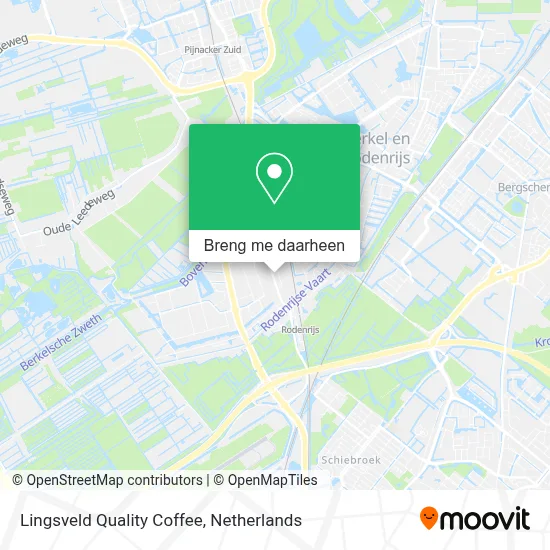 Lingsveld Quality Coffee kaart