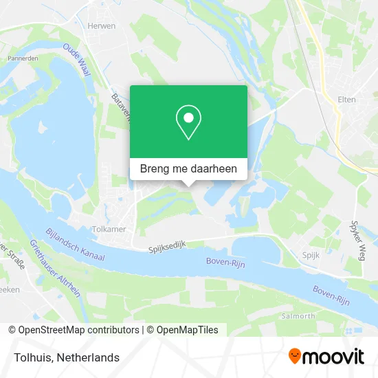 Tolhuis kaart