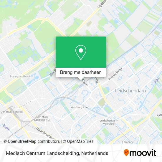 Medisch Centrum Landscheiding kaart