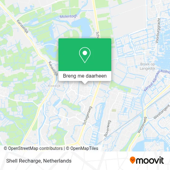 Shell Recharge kaart