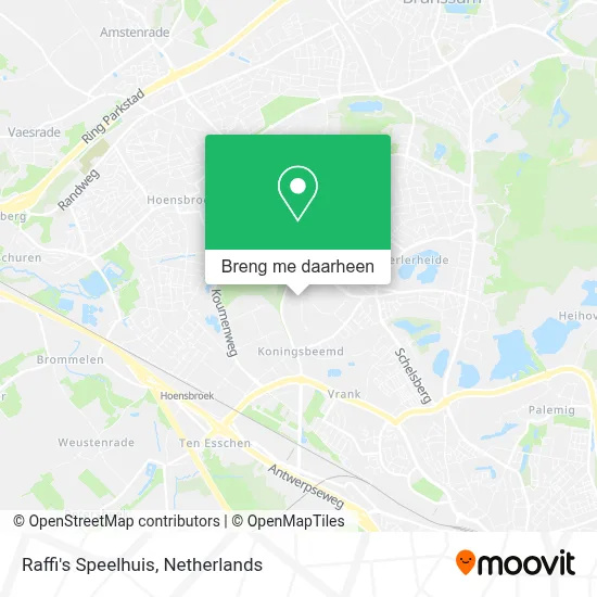 Raffi's Speelhuis kaart