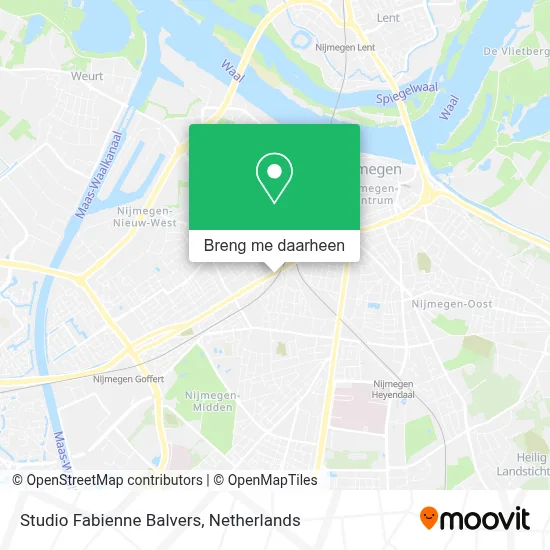 Studio Fabienne Balvers kaart