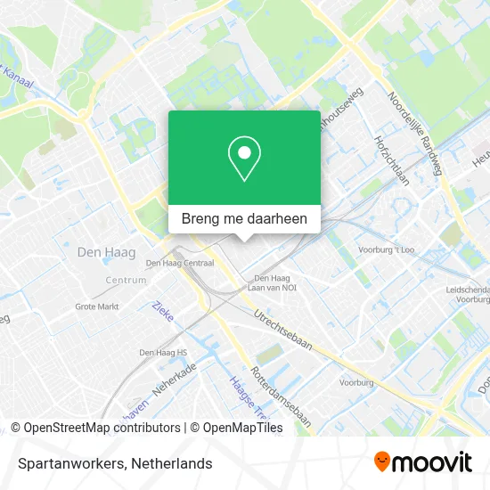 Spartanworkers kaart