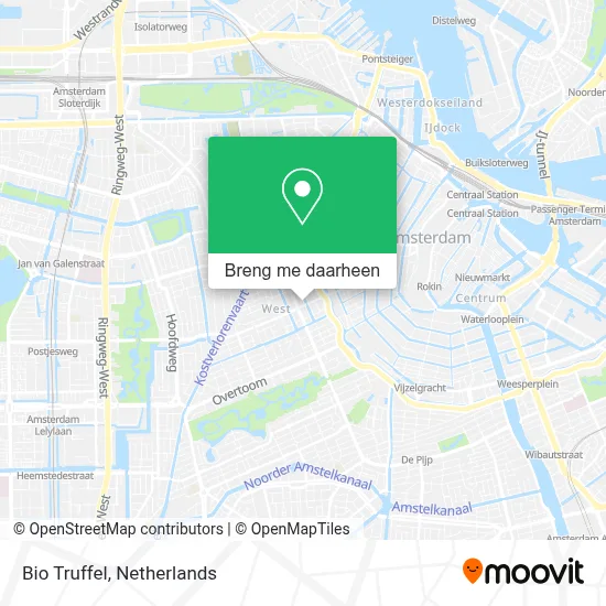 Bio Truffel kaart