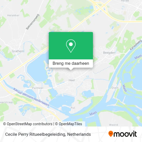 Cecile Perry Ritueelbegeleiding kaart