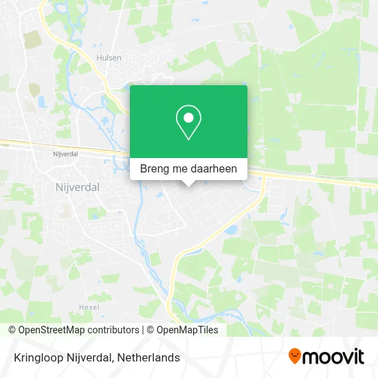 Kringloop Nijverdal kaart