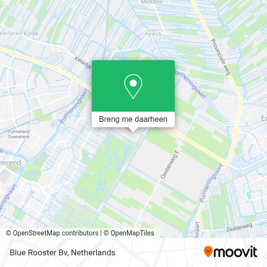 Blue Rooster Bv kaart