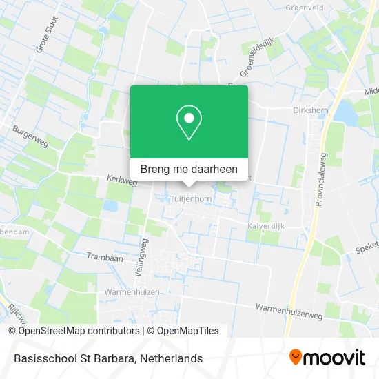 Basisschool St Barbara kaart