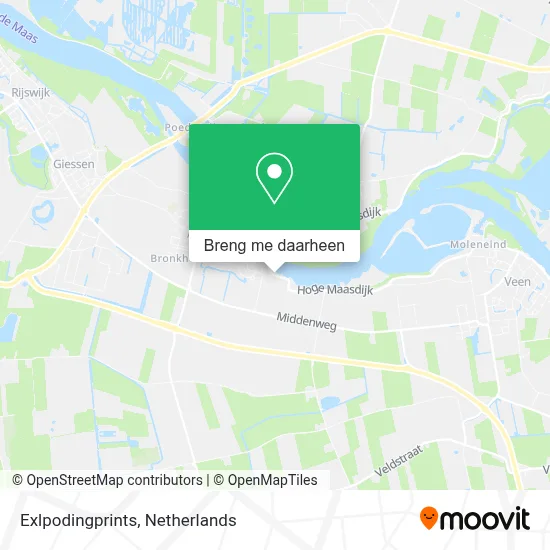 Exlpodingprints kaart