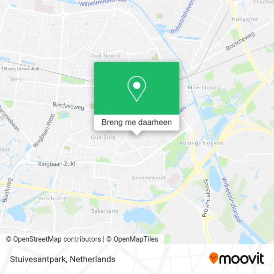 Stuivesantpark kaart