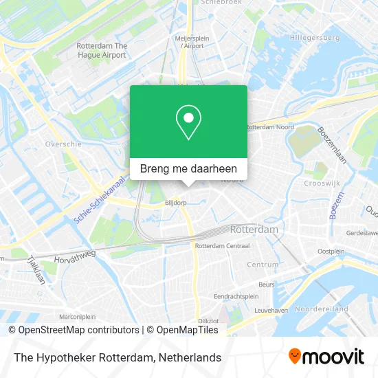 The Hypotheker Rotterdam kaart