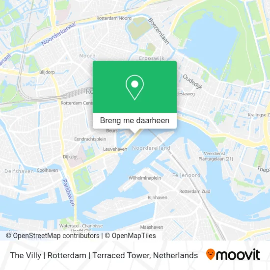 The Villy | Rotterdam | Terraced Tower kaart