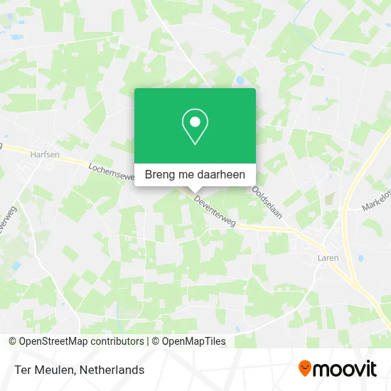 Ter Meulen kaart