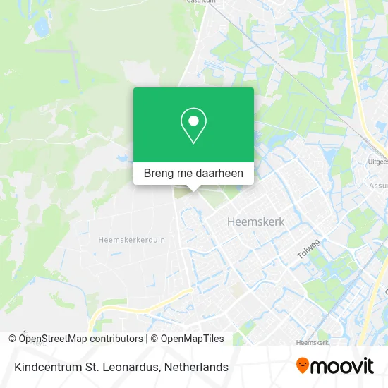 Kindcentrum St. Leonardus kaart