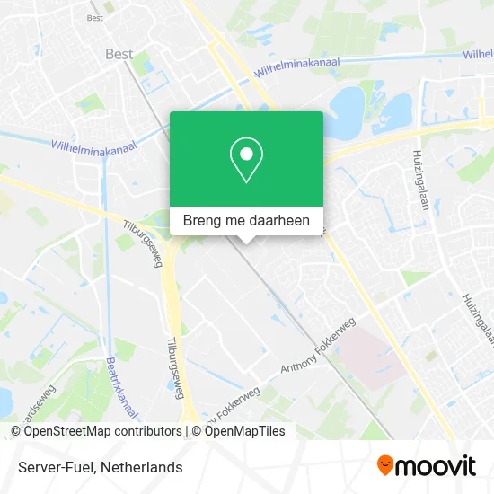 Server-Fuel kaart