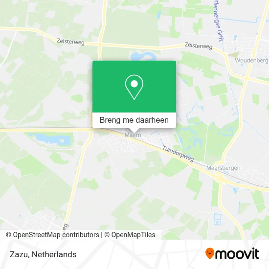 Zazu kaart