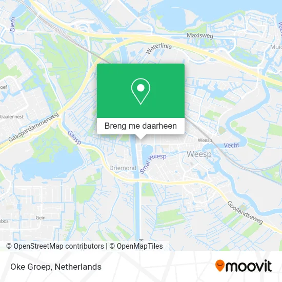 Oke Groep kaart
