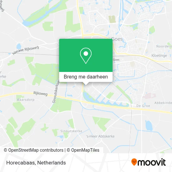 Horecabaas kaart