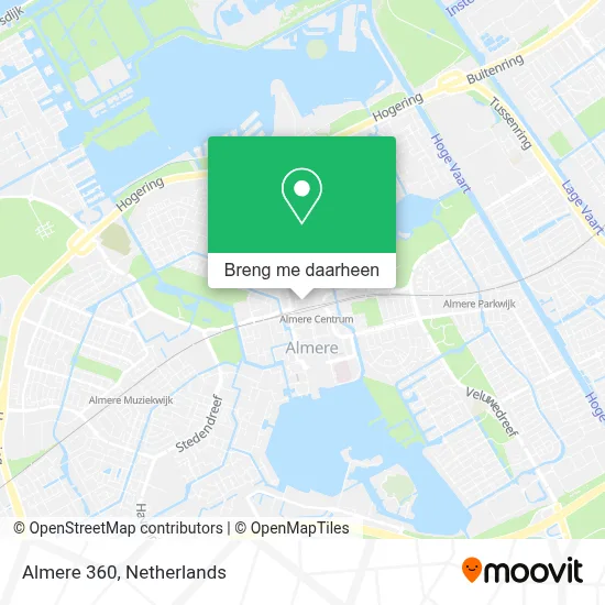 Almere 360 kaart