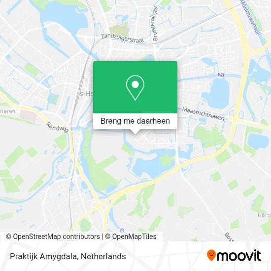 Praktijk Amygdala kaart