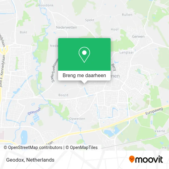 Geodox kaart