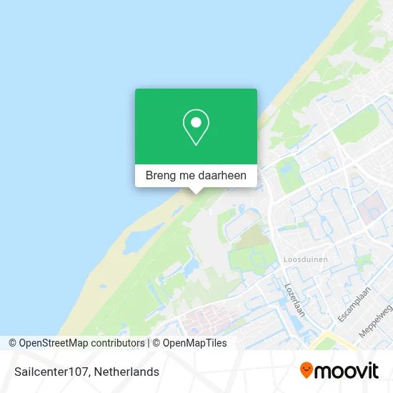 Sailcenter107 kaart