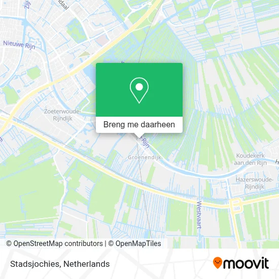 Stadsjochies kaart