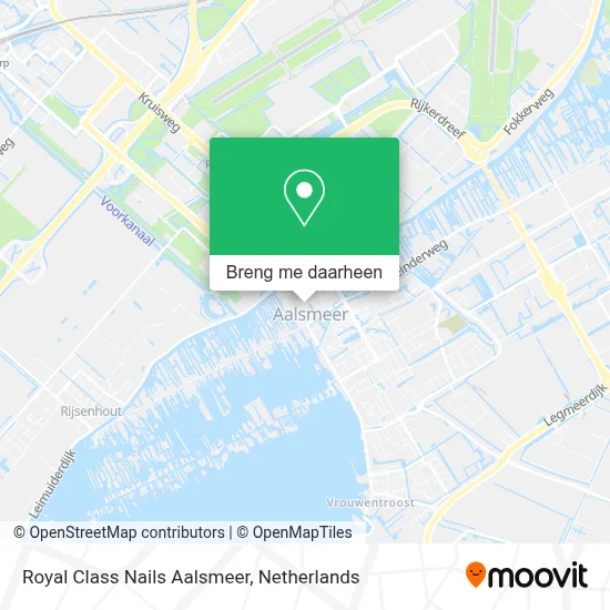 Royal Class Nails Aalsmeer kaart