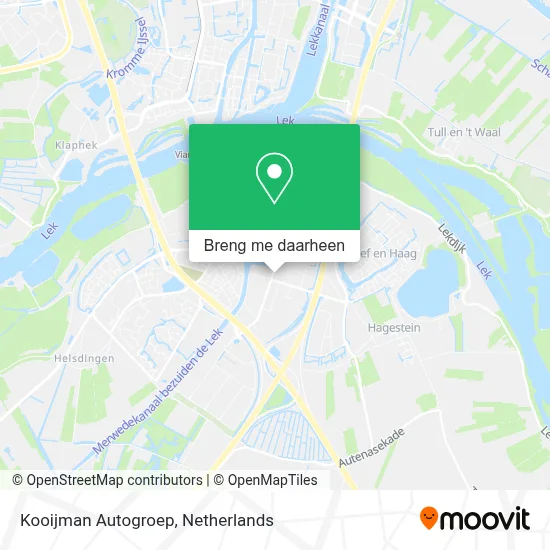 Kooijman Autogroep kaart
