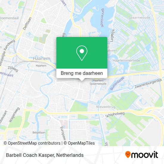 Barbell Coach Kasper kaart