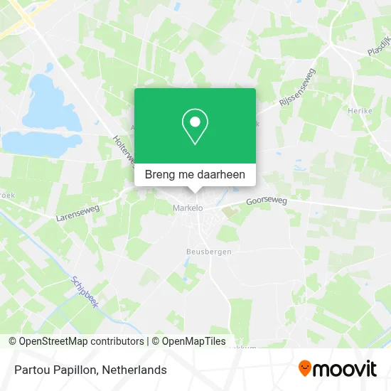 Partou Papillon kaart