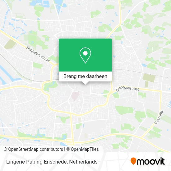 Lingerie Paping Enschede kaart