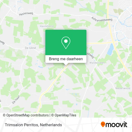 Trimsalon Perritos kaart