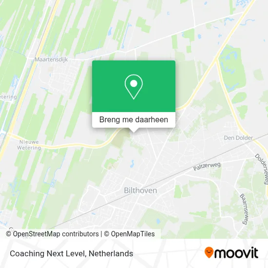 Coaching Next Level kaart