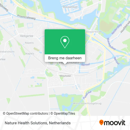 Nature Health Solutions kaart