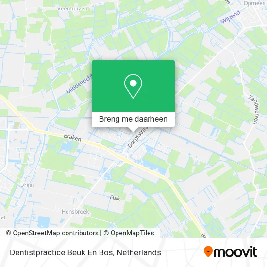 Dentistpractice Beuk En Bos kaart