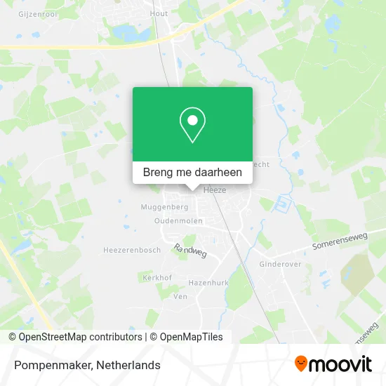 Pompenmaker kaart