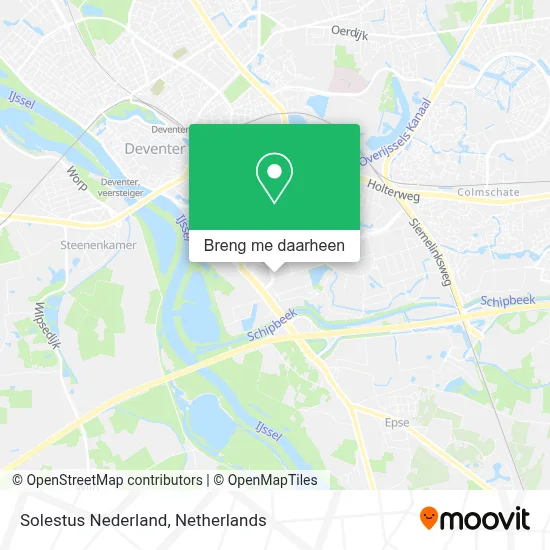 Solestus Nederland kaart