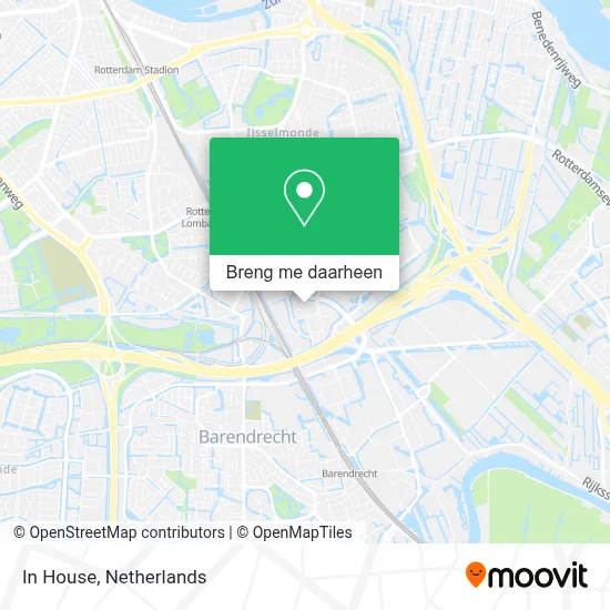 In House kaart