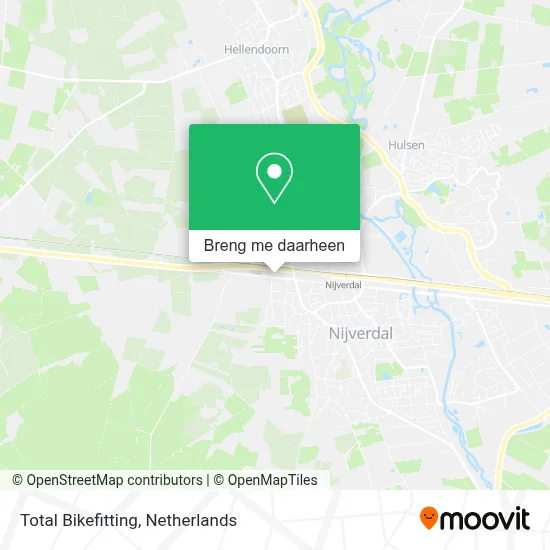 Total Bikefitting kaart